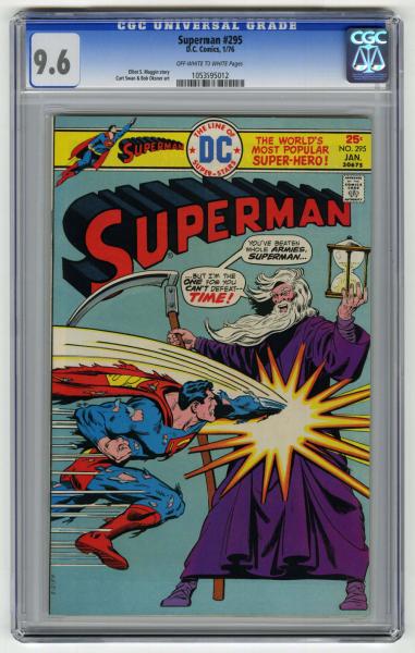 Superman #295 CGC 9.6 D.C. Comics
