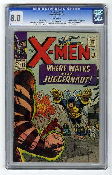 X-Men #13 CGC 8.0 Marvel Comics 9/65.