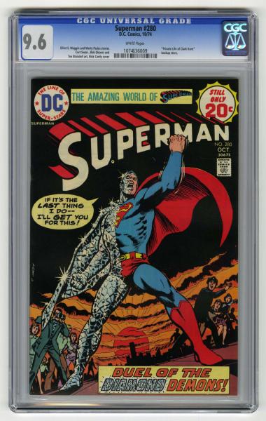 Superman #280 CGC 9.6 D.C. Comics