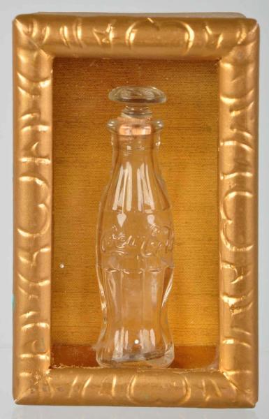 Coca-Cola Perfume Bottle. 
Circa 1930s.