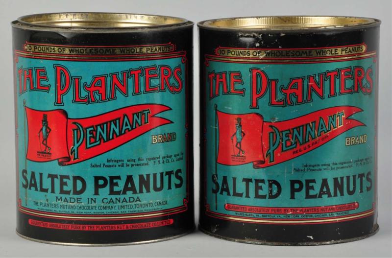 Lot of 2 Planters Peanuts 10 Pound 10df3a