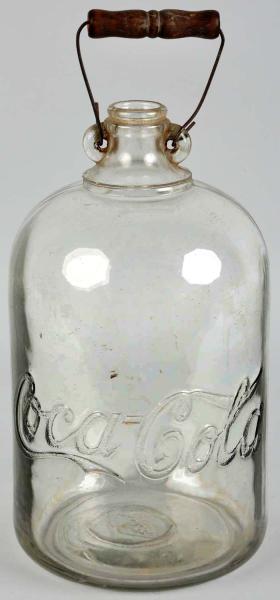 Embossed Glass Coca-Cola Syrup 1-Gallon
