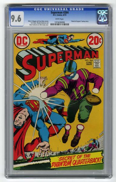 Superman #264 CGC 9.6 D.C. Comics