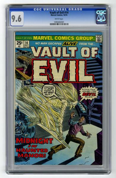 Vault of Evil 14 CGC 9 6 Marvel 10df54