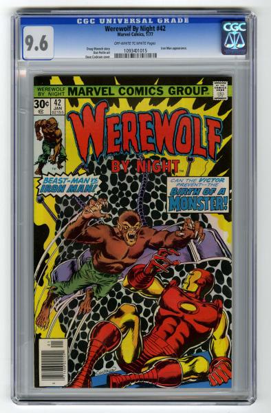 Werewolf By Night 42 CGC 9 6 Marvel 10df75