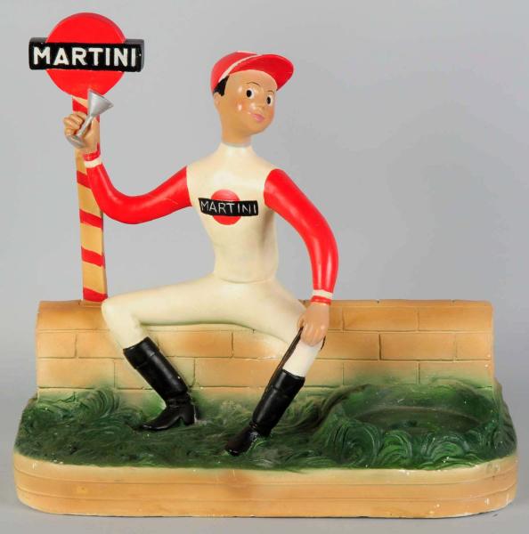 Martini Liquor Advertising Figure.