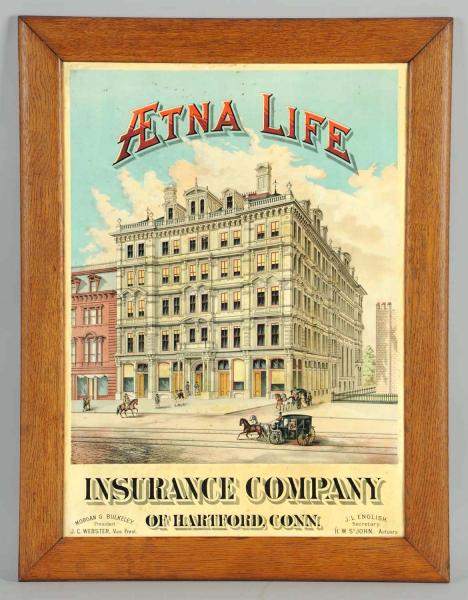 Early Tin Aetna Life Insurance 10df7e