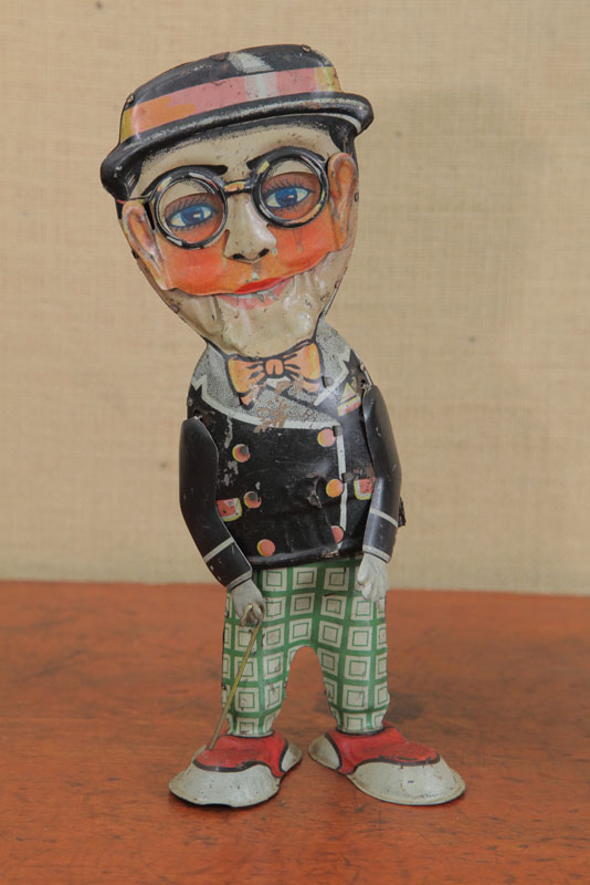 TIN WIND UP TOY. Marx lithographed Harold