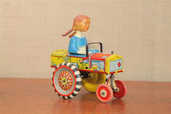 TIN WIND UP TOY A Marx crazy car 10e463