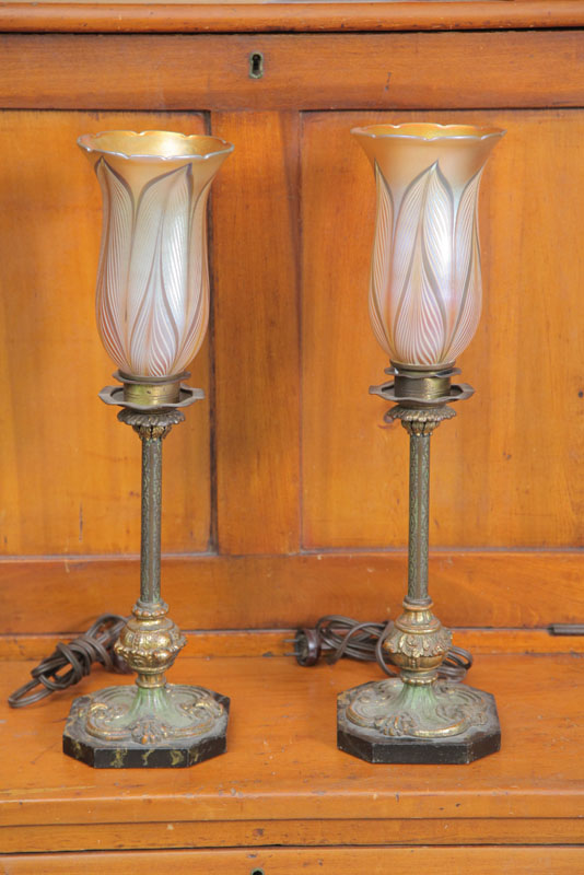 PAIR OF TABLE LAMPS Unattributed  10e568