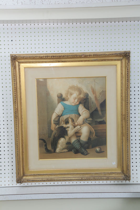 FRAMED CHROMOLITHOGRAPH After 10e5a0