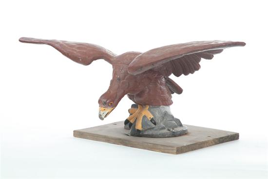 CAST IRON EAGLE. American  late 19th-early