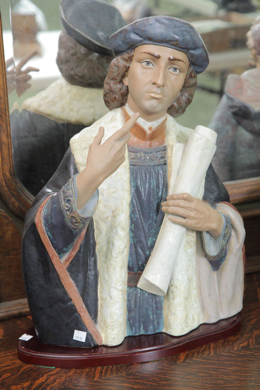 LARGE LLADRO FIGURE. Of Christopher
