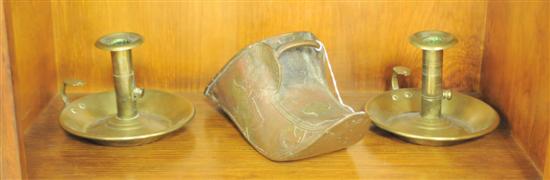19th C. copper shoe form stirrup