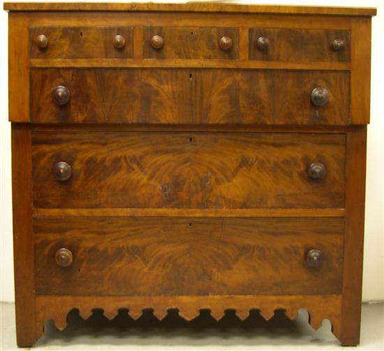 Chest of drawers  19th C.  mahogany