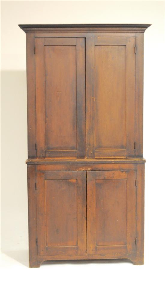 Pine standing cabinet  19th C.