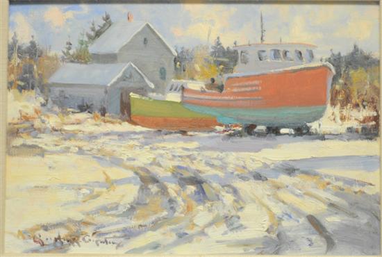 George Carpenter 20th C Maine 10ecde