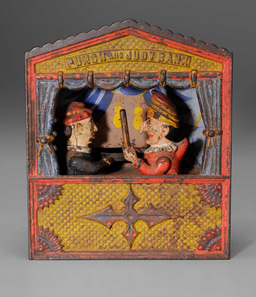 Punch and Judy Mechanical Bank 10ed4d