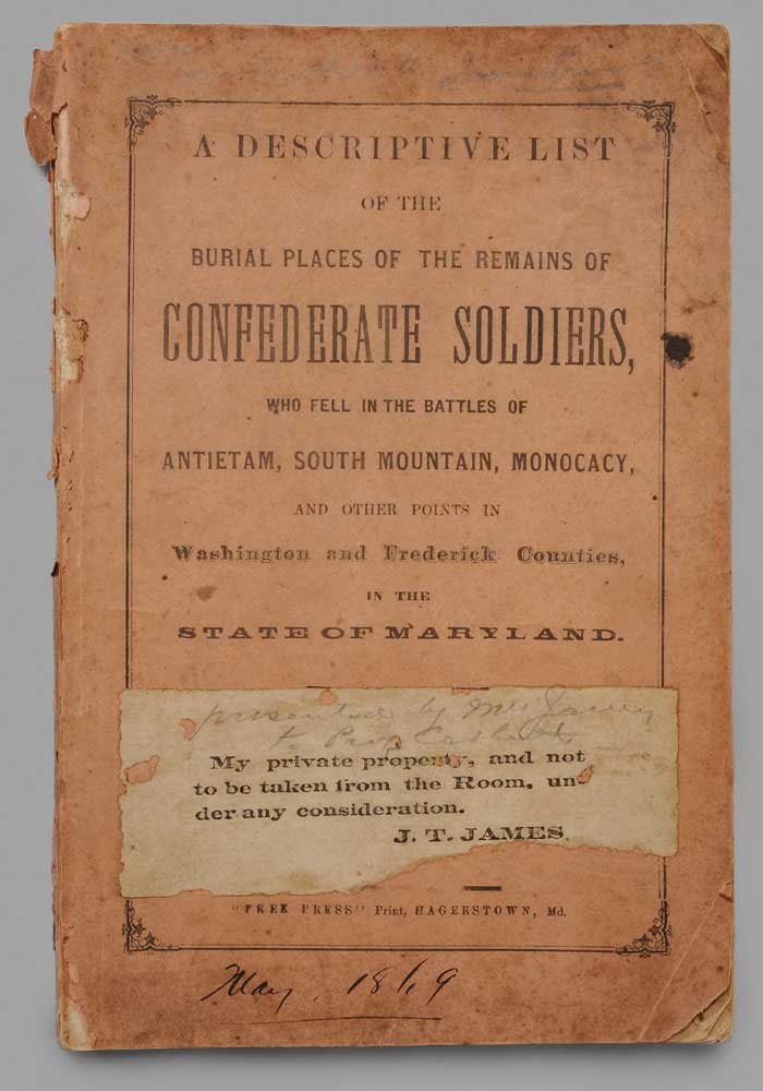 Rare Civil War Record of Confederate 10ed5c