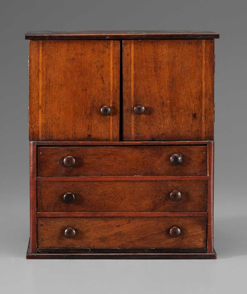 Miniature Dresser American 19th 10ed5f