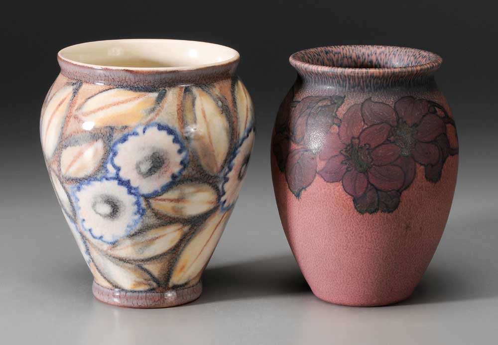 Two Rookwood Pottery Vases American: