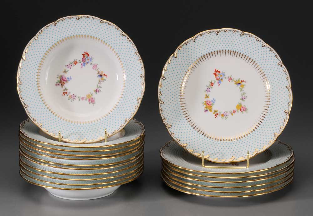 Tiffany Bowls and Plates American  10edf5