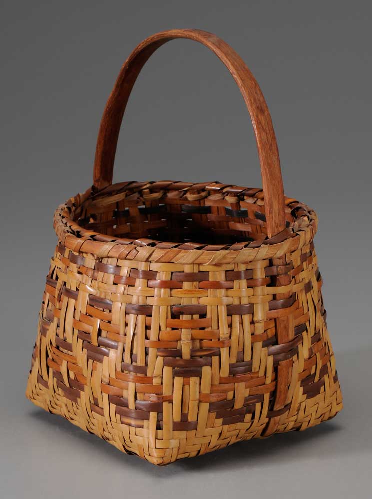 Miniature Cherokee River Cane Basket