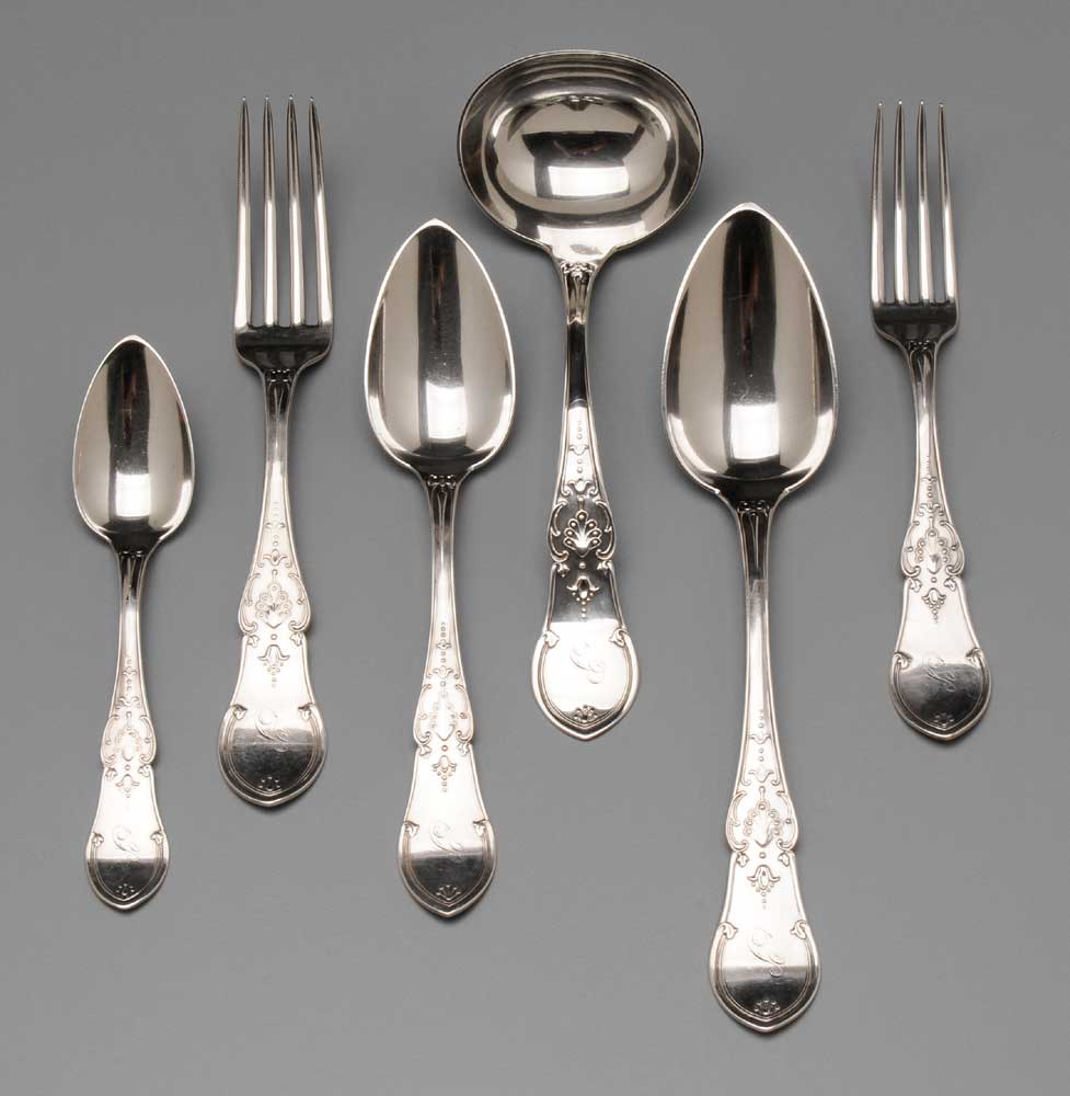 Set of Richmond Coin Silver Flatware 10ee19