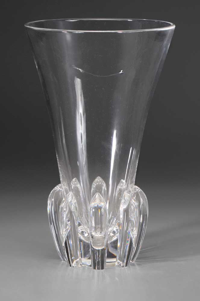 Steuben Lotus Vase designed by 10ee35