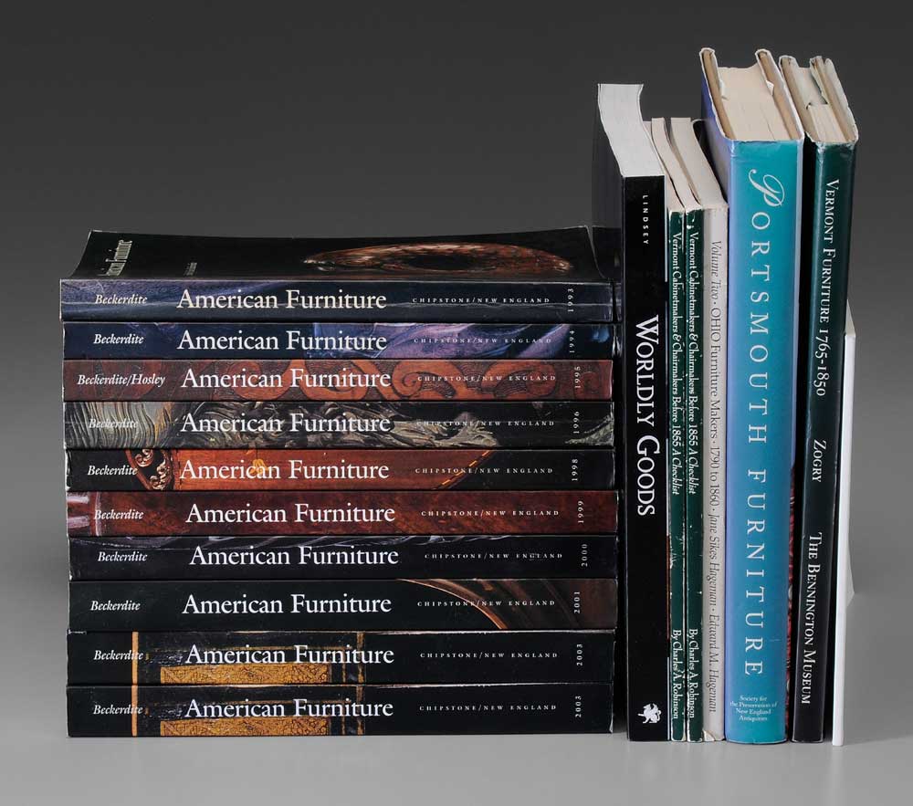 17 Books Regional American Furniture  10eedf