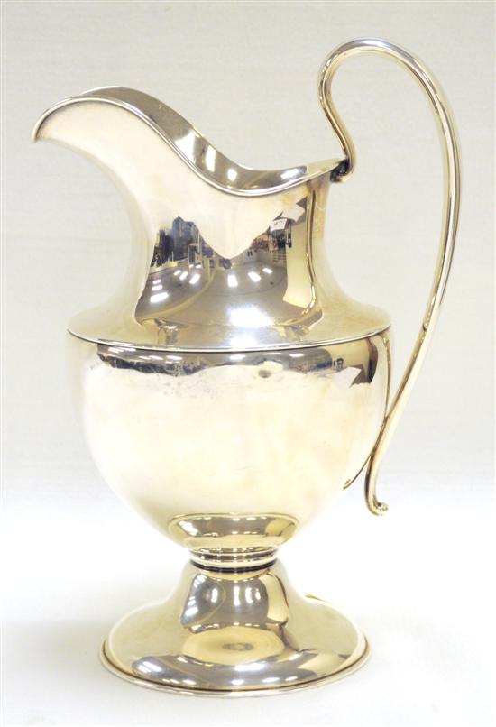 Sterling 5 pint water pitcher 