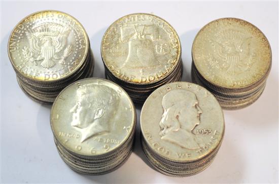 COINS Thirty one Franklin half 10cb71