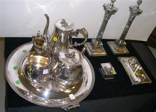 Silverplate including 19th C  10cb96