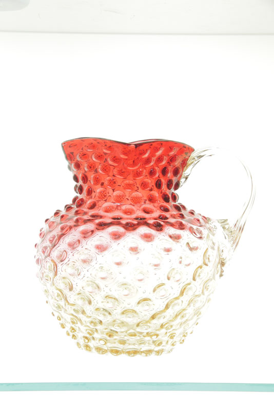 ART GLASS PITCHER Attributed to 11031d