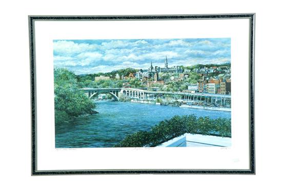 GEORGETOWN WATERFRONT SIGNED M  110348