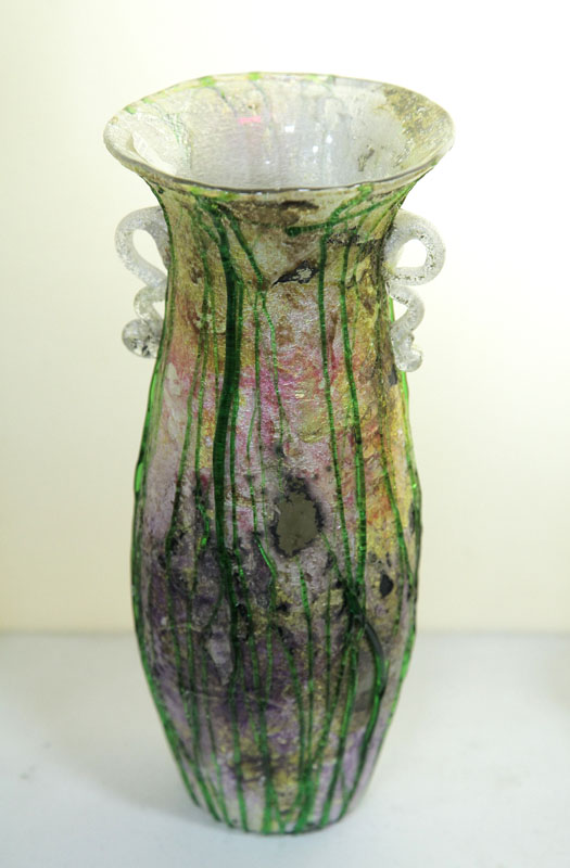 STEVENS & WILLIAMS SILVERIA VASE.