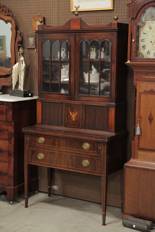 FEDERAL STYLE SECRETARY BOOKCASE  11049c