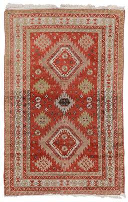 Shirvan Rug 20th century, two large