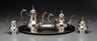 Gorham Silver-Plated Tea Service