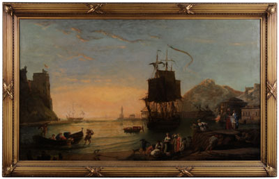 Manner of Claude Lorrain French  110e62