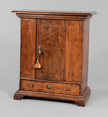 Baroque Inlaid Walnut Side Cabinet 110e8a