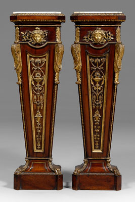 Fine Pair Louis XIV Style Pedestals