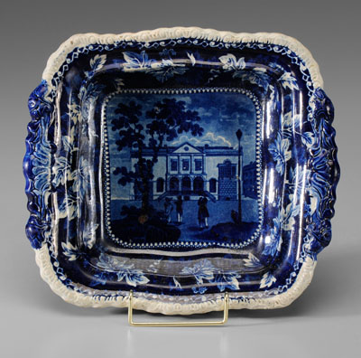 Rare Charleston Blue Transfer Bowl