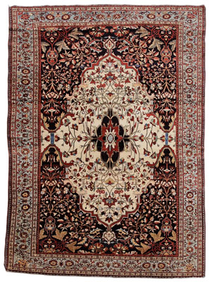 Fine Kashan Rug Persian early 110fee