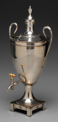 Silver-Plated Hot Water Urn probably