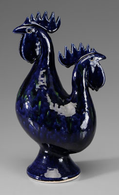 Edwin Meaders Two Headed Rooster 11102d