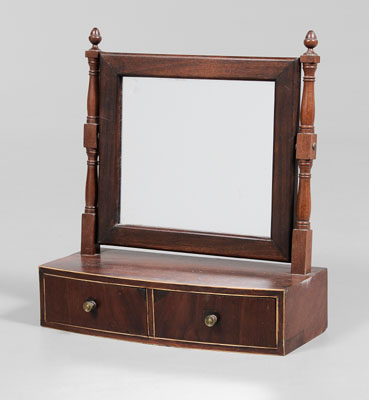 Federal Mahogany Shaving Mirror