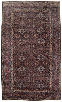 Kerman Carpet Persian early 20th 11108f