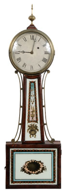 American Federal Banjo Clock Massachusetts,