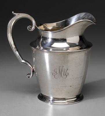 Sterling Water Pitcher American,